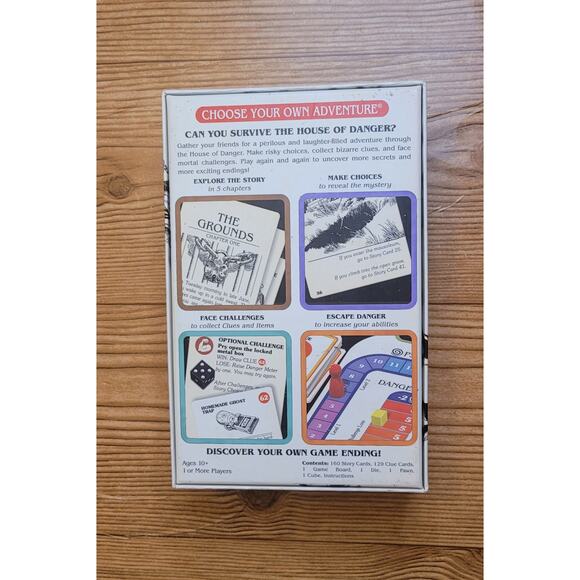 Choose Your Own Adventure House of Danger game 2018 a cooperative game Zman cyoa - Picture 3 of 9